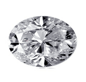 Oval cut loose diamond picture